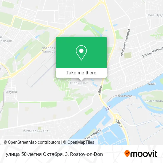 улица 50-летия Октября, 3 map