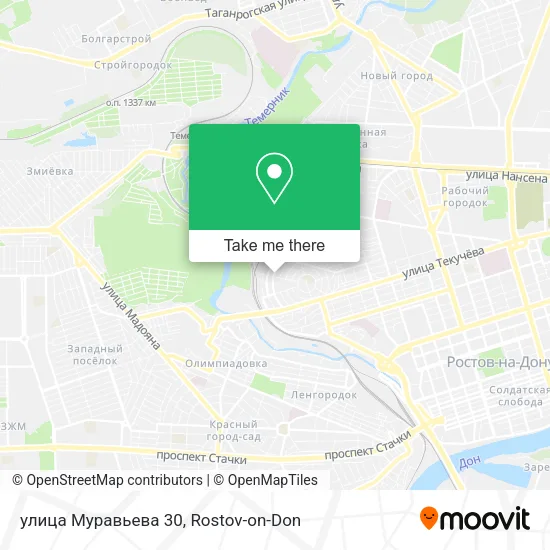 улица Муравьева 30 map