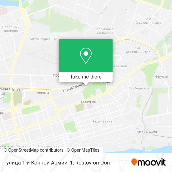 улица 1-й Конной Армии, 1 map