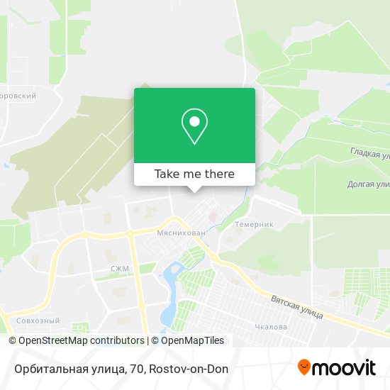 Орбитальная улица, 70 map