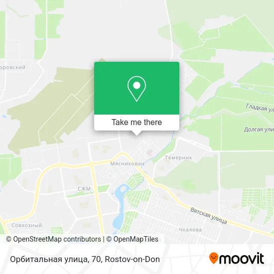 Орбитальная улица, 70 map