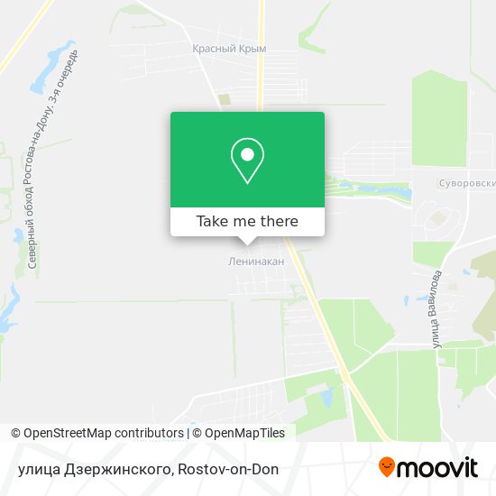 улица Дзержинского map