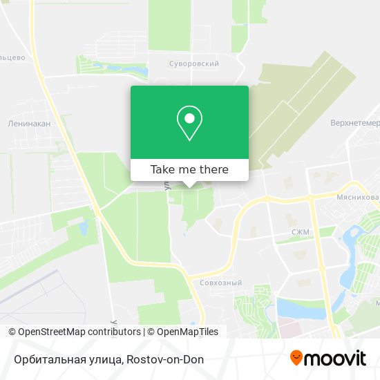 Орбитальная улица map