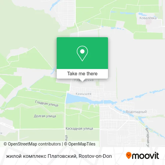 жилой комплекс Платовский map