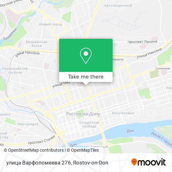 улица Варфоломеева 276 map