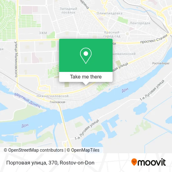 Портовая улица, 370 map