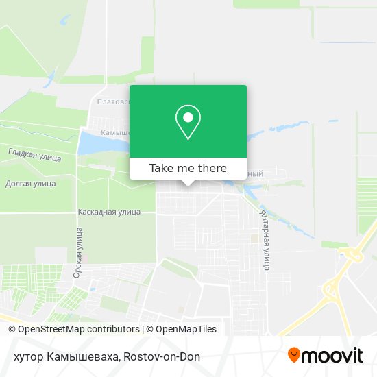 хутор Камышеваха map