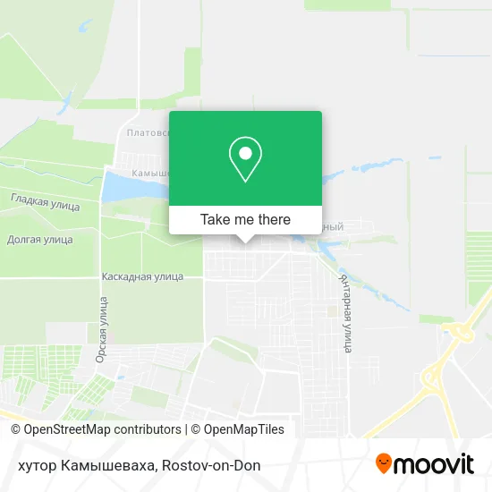 хутор Камышеваха map