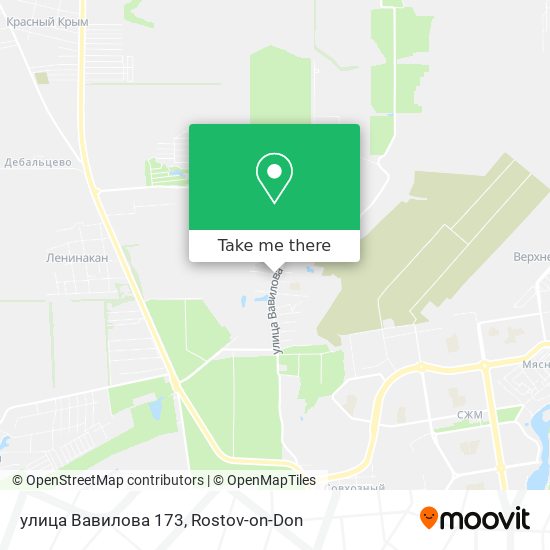 улица Вавилова 173 map