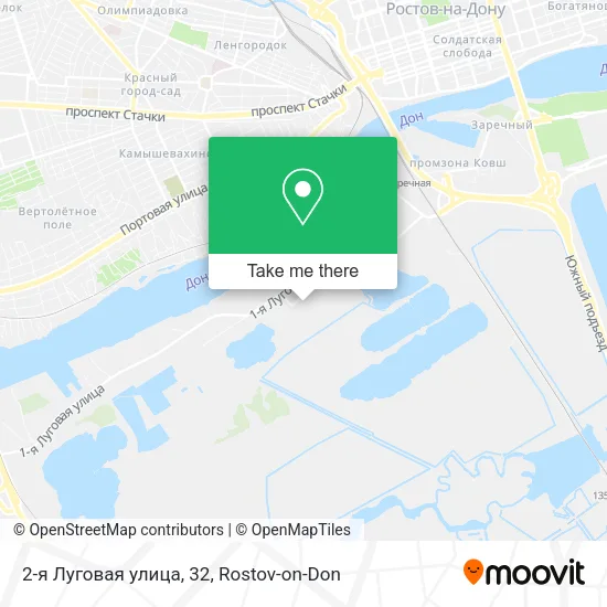 2-я Луговая улица, 32 map