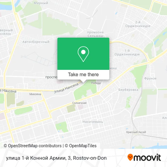 улица 1-й Конной Армии, 3 map