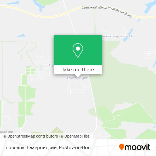 поселок Темерницкий map