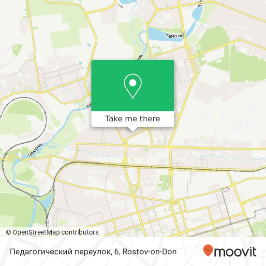 Педагогический переулок, 6 map