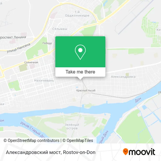 Александровский мост map