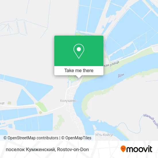 поселок Кумженский map