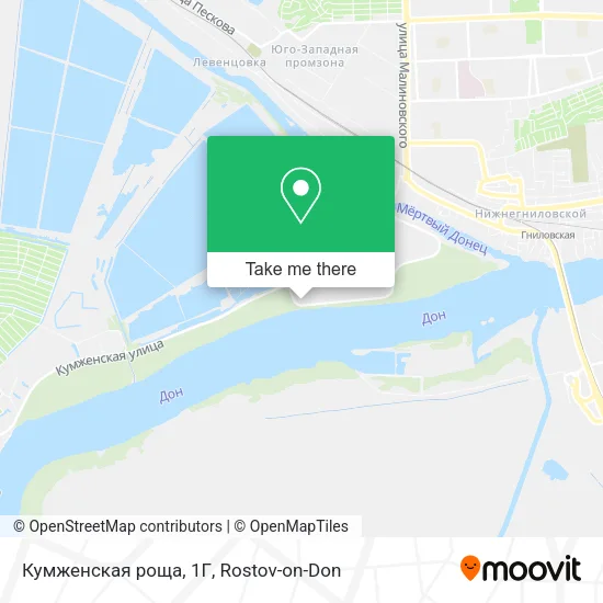 Кумженская роща, 1Г map