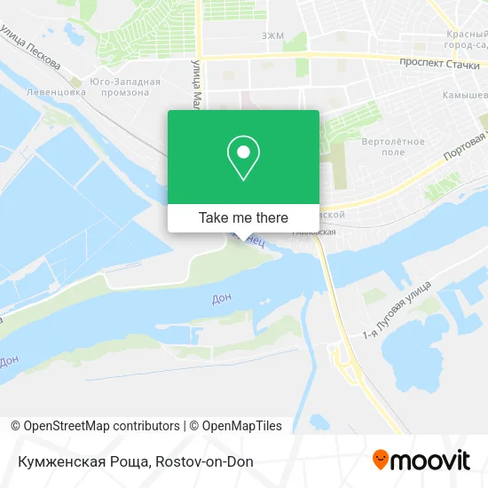 Кумженская Роща map