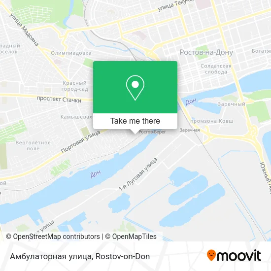 Амбулаторная улица map