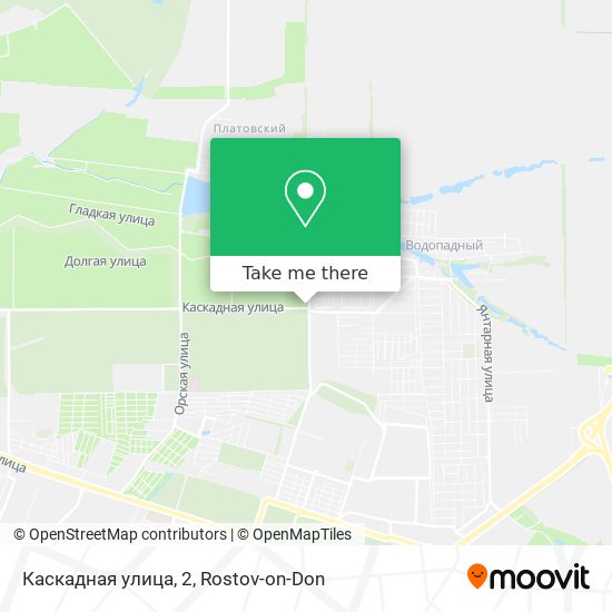 Каскадная улица, 2 map