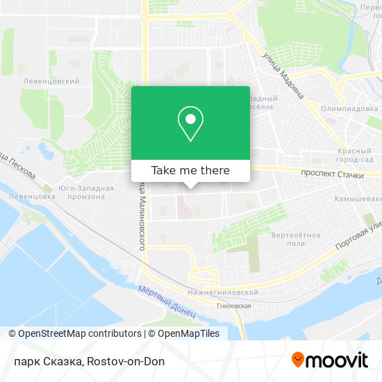 парк Сказка map