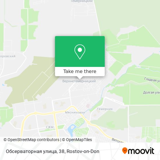 Обсерваторная улица, 38 map