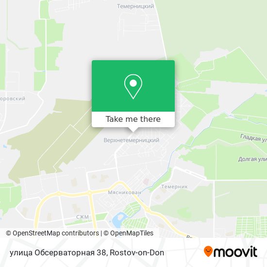 улица Обсерваторная 38 map