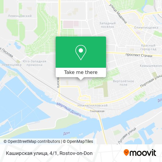 Каширская улица, 4/1 map