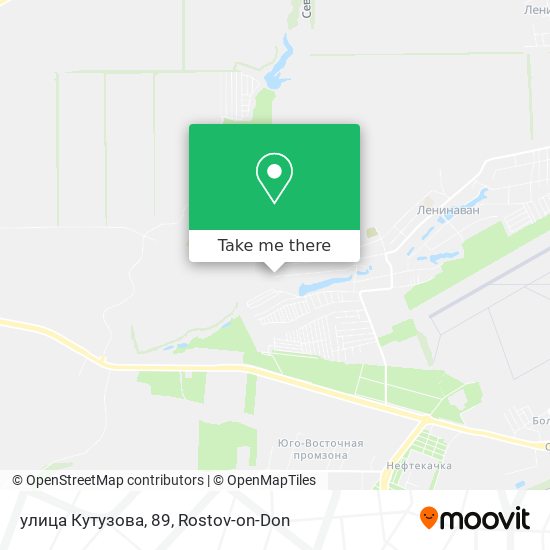 улица Кутузова, 89 map