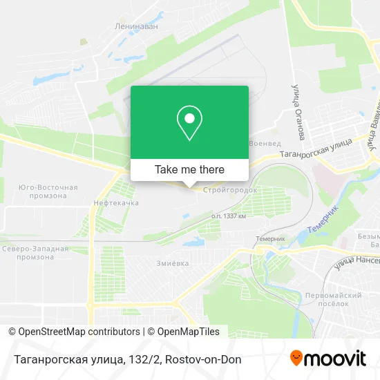 Таганрогская улица, 132/2 map