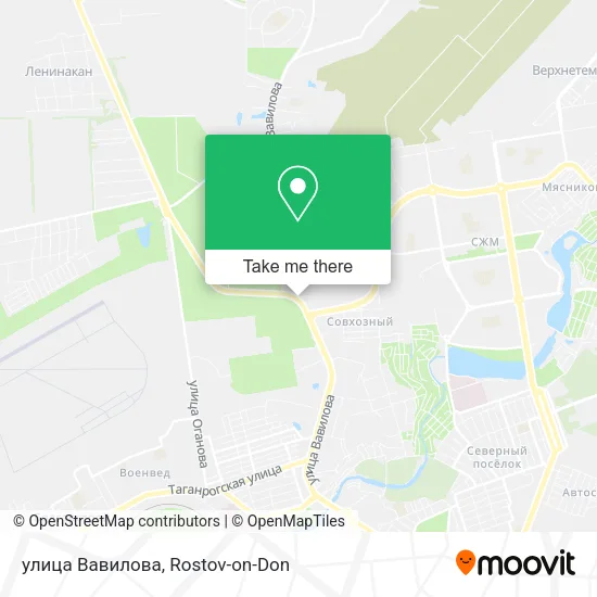 улица Вавилова map