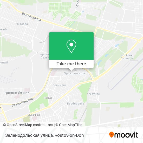 Зеленодольская улица map