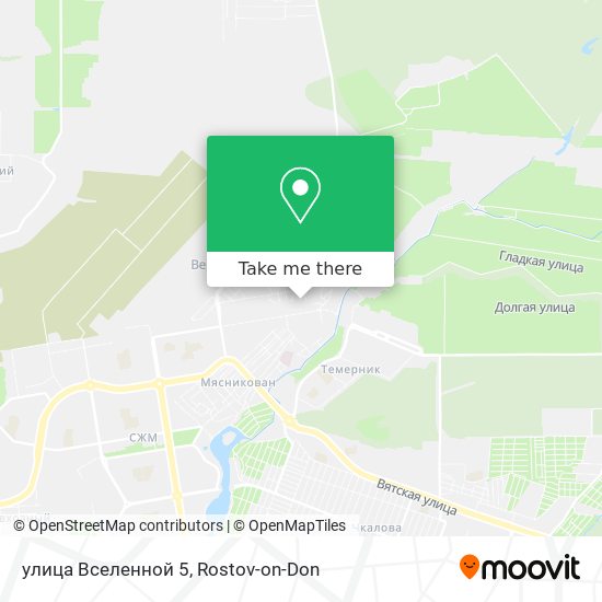 улица Вселенной 5 map