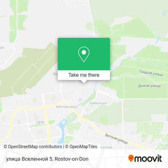 улица Вселенной 5 map