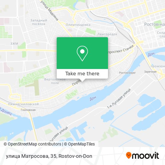 улица Матросова, 35 map