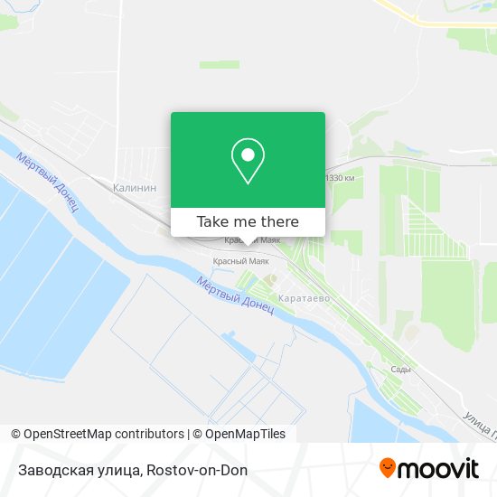 Заводская улица map
