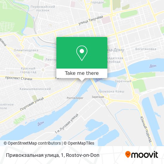 Привокзальная улица, 1 map