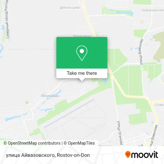 улица Айвазовского map
