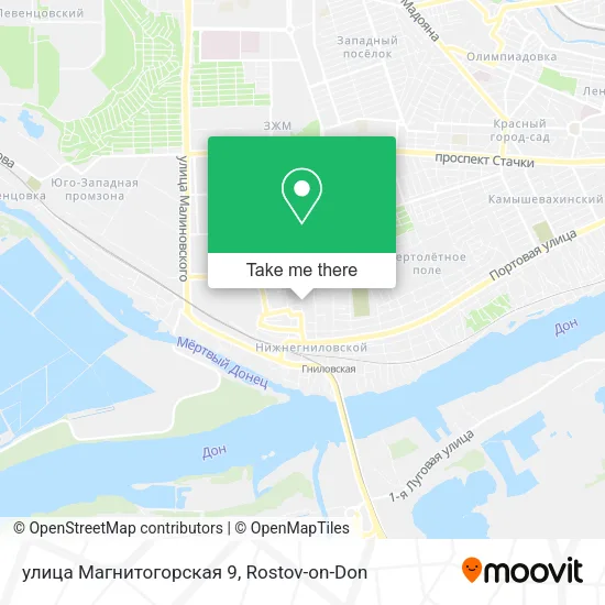 улица Магнитогорская 9 map