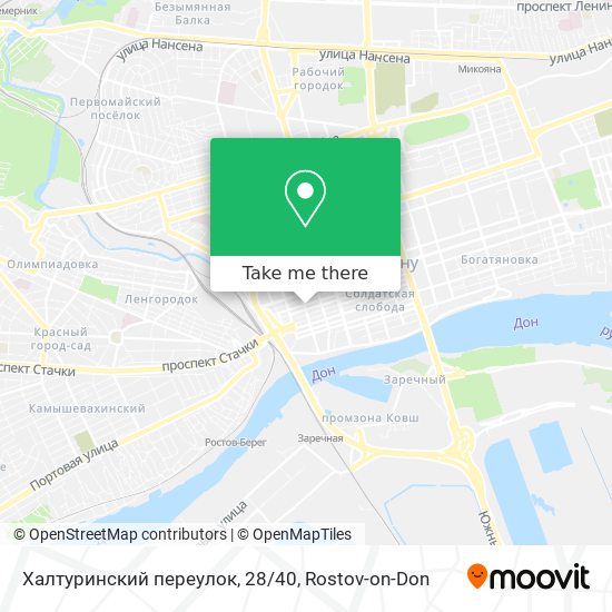 Халтуринский переулок, 28/40 map