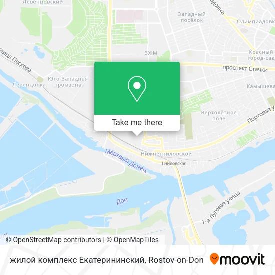 жилой комплекс Екатерининский map