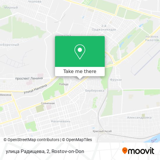 улица Радищева, 2 map