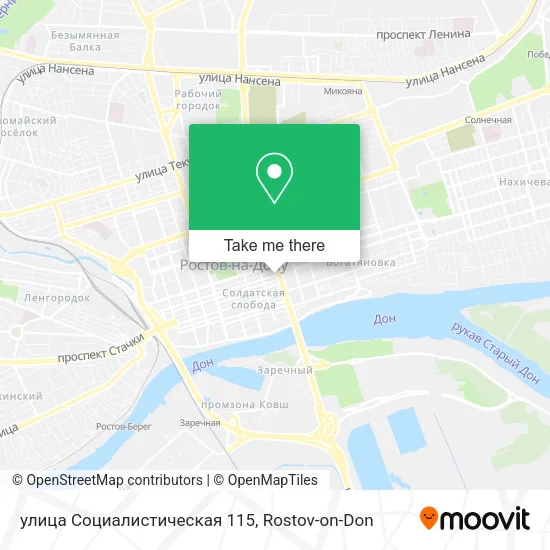 улица Социалистическая 115 map