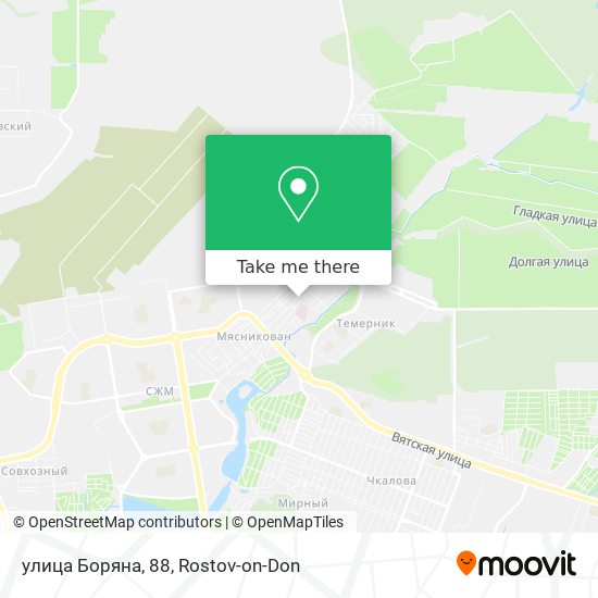 улица Боряна, 88 map