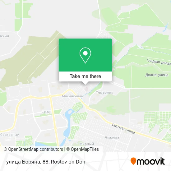 улица Боряна, 88 map