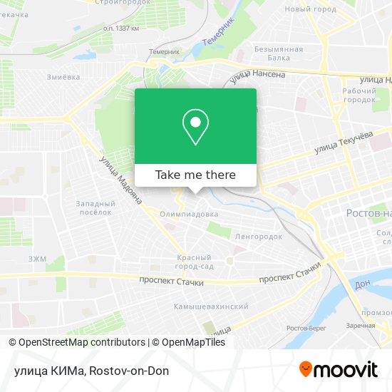 улица КИМа map