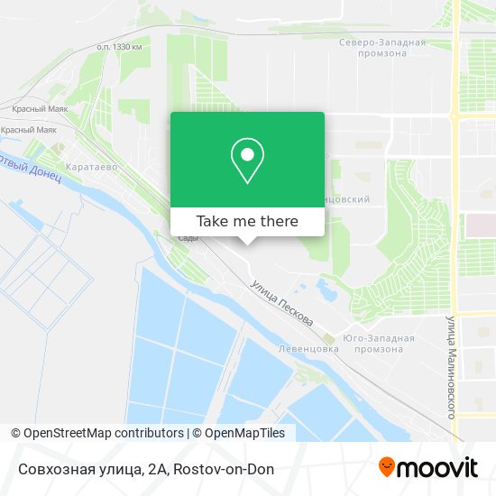 Совхозная улица, 2А map