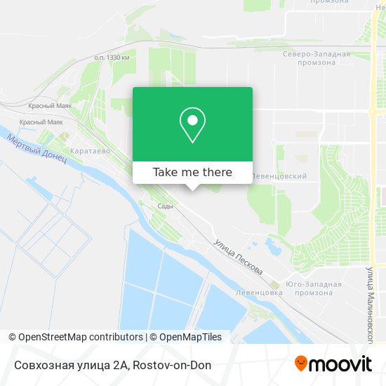 Совхозная улица 2А map