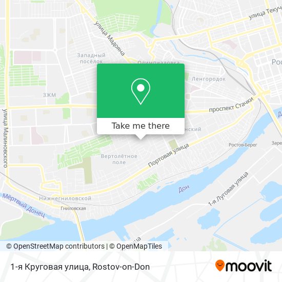 1-я Круговая улица map