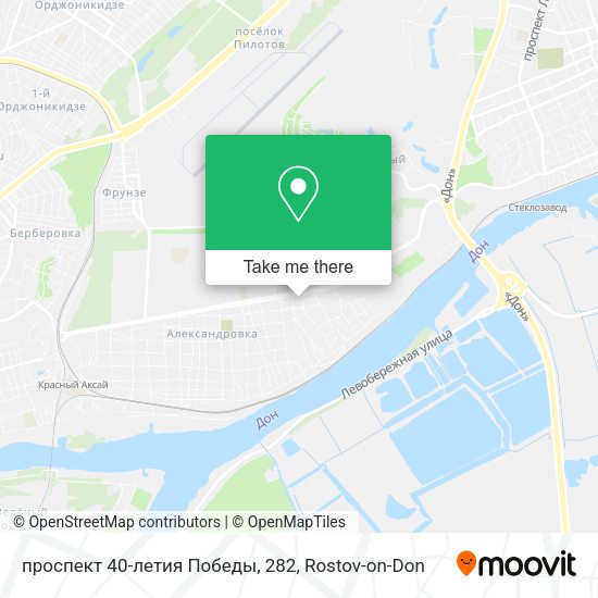 проспект 40-летия Победы, 282 map