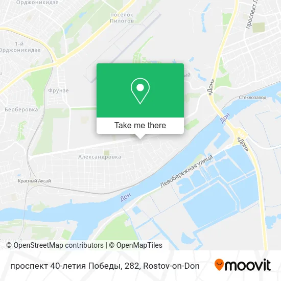 проспект 40-летия Победы, 282 map